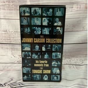 The Johnny Carson Collection 4 VHS Tapes The Final Show Box Set His Fav Moment